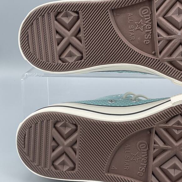 NEW Converse Women’s Chuck Taylor All Star High-top Sneakers Blue Size 6 - Picture 9 of 10